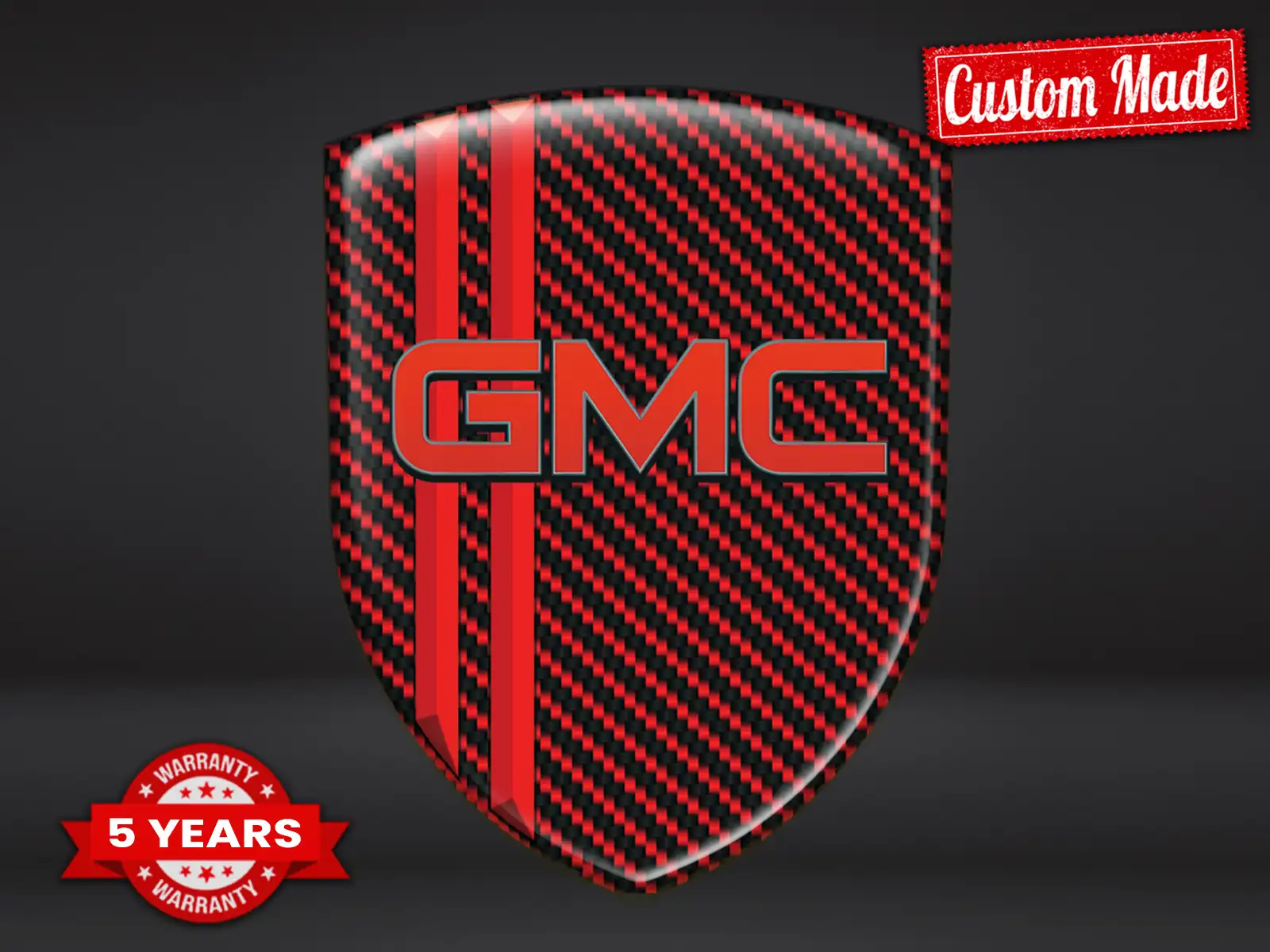 GMC Adesivi Parabrezza Auto Limitati Corse Pro